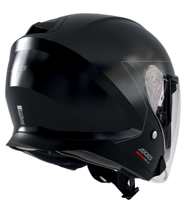 Casque jet Axxis MIrage SV A1 noir matt