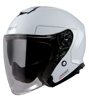 Casque jet Axxis MIrage SV A0 blanc