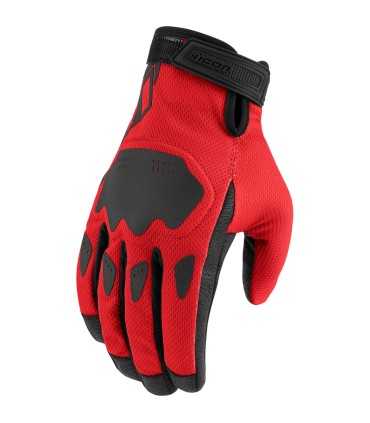 Gants Icon Hooligan rouge