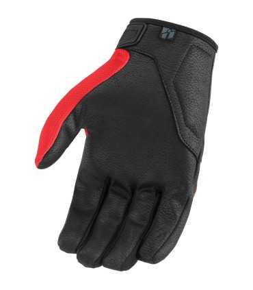 Icon Hooligan gloves red