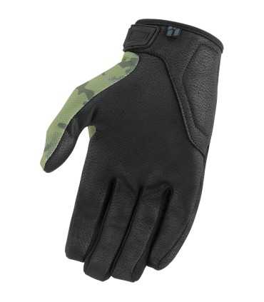 Gants Icon Hooligan green camo