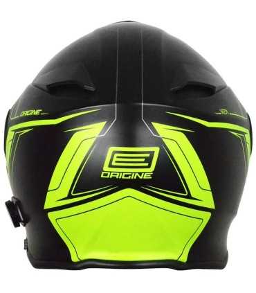 Casco modulare Origine Delta Motion con bluethoot nero giallo