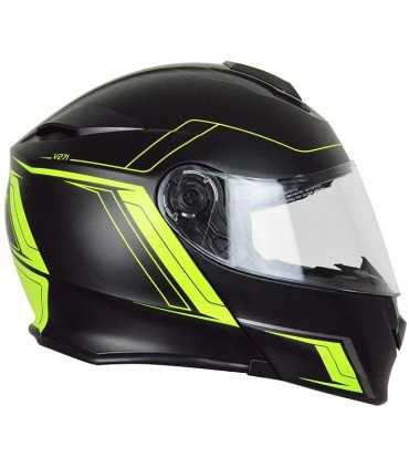 Casco modulare Origine Delta Motion con bluethoot nero giallo