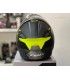 Casco modulare Cgm Dresda nero opaco giallo