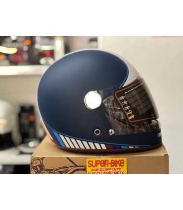 Casco By City Roadster II blu bianco opaco