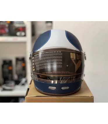 Casco By City Roadster II blu bianco opaco