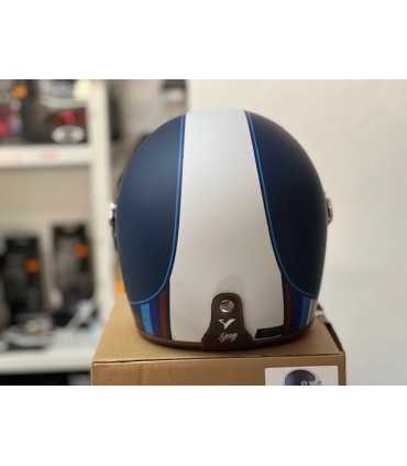 Casco By City Roadster II blu bianco opaco