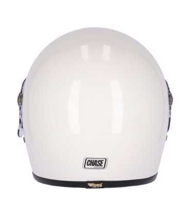 Casque Roeg Chase vintage blanc