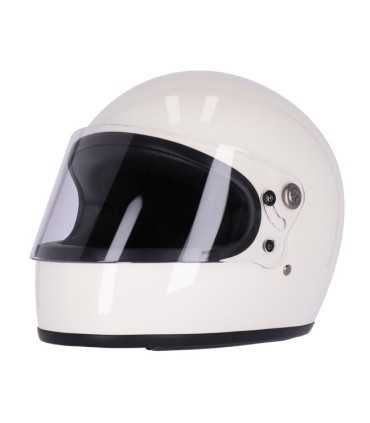 Casco Roeg Chase vintage bianco