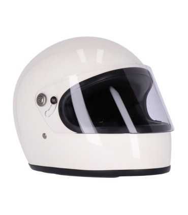 Casque Roeg Chase vintage blanc