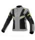 Veste été moto Spyke Airmaster wp gris jaune