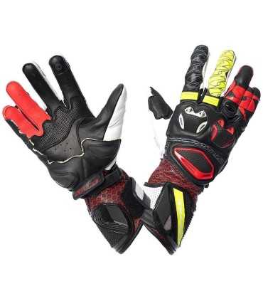 Gants racing Spyke Tech Pro noir jaune