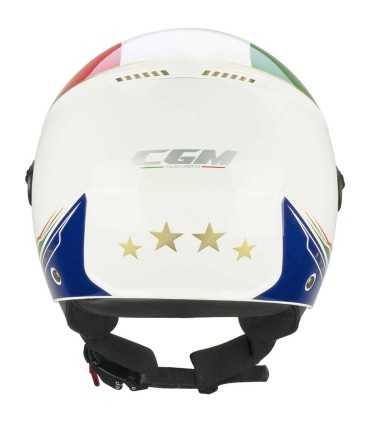 Casque jet Cgm 107 I Florence visière court Italia