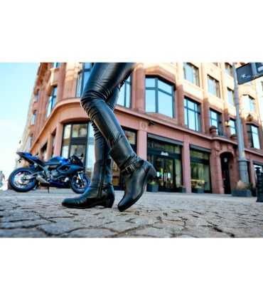 Icon Tuscadero black lady boots