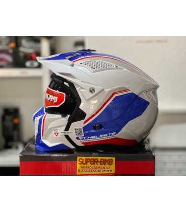 Mt Helmets Streetfighter Sv Twin B7 Bianco