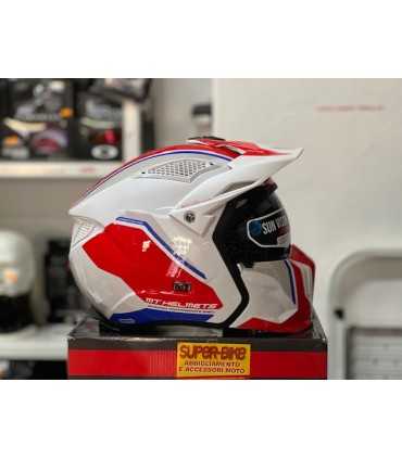 Mt Helmets Streetfighter Sv Twin B7 Bianco