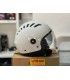 Casco moto jet Tucano Urbano El Top bianco ghiaccio