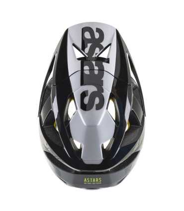 Casco bicicletta Alpinestars Vector Pilot nero bianco