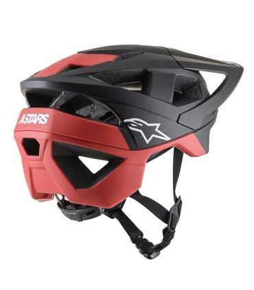 Casco bicicletta Alpinestars Vector Pro Atom nero rosso