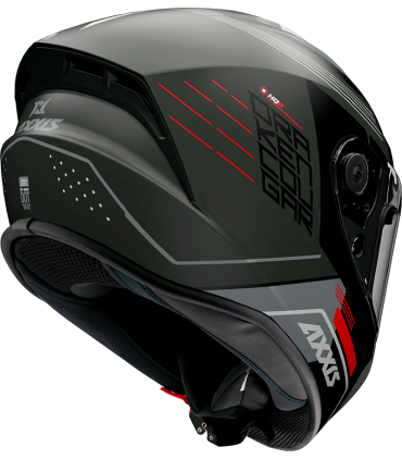 Casco Axxis Draken S Cougar C2 grigio