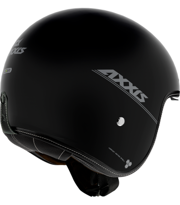 Jet helmet Axxis Hornet SV A1 black matt