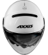 Casco moto Axxis Raven SV A0 bianco perla