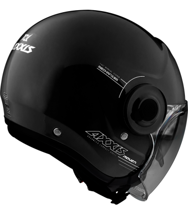 Casco moto Axxis Raven SV A1 nero opaco