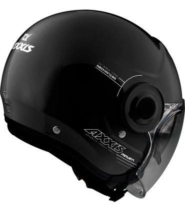 Casque moto Axxis Raven SV A1 noir matt