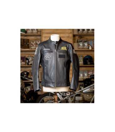 Motorrad lederjacke Holy Freedom Level