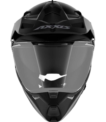 Casco Axxis Wolf DS A1 nero opaco