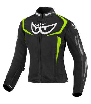 Berik Bad Eye yellow lady motorcycle jacket