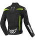 Veste femme moto Berik Bad Eye jaune