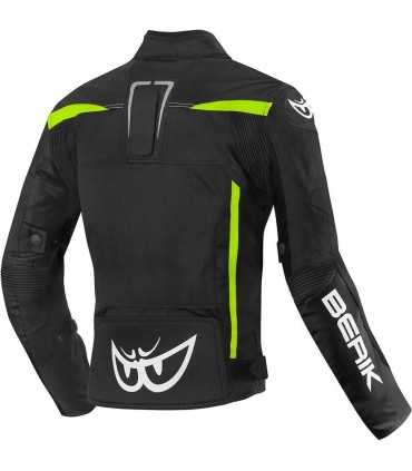 Motorrad damenjacke Berik Bad Eye gelb