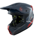 Casco cross Axxis Wolf Star Track B5 nero rosso opaco