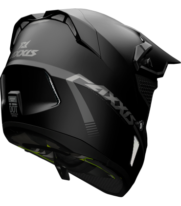 Casco cross Axxis Wolf A1 nero opaco