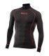 Six2 Ts13w Blazefit lupetto mit zip schwarz rot