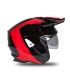 Casco jet Ufo Sheratan rosso