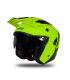 Casco jet Ufo Sheratan giallo