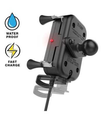 RAM MOUNTS, TOUGH-CHARGE™ X-GRIP® WIRELESS CHARGING HOLDER