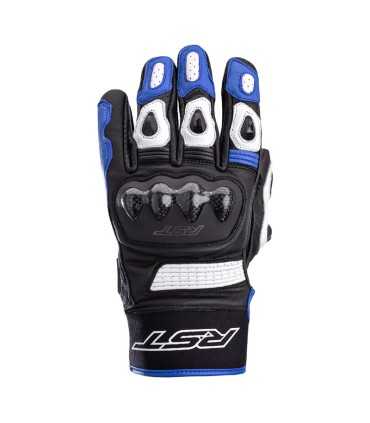 RST Freestyle 2 leather gloves blue