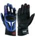 A-Pro leather glove Firepower blue