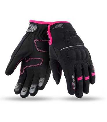 Gants hiver femme Seventy C45 noir pink