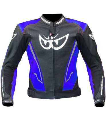 Giacca moto Berik Racing 2.0 nero blu