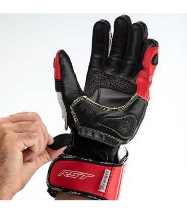 Racing gloves RST Tractech Evo 4 red