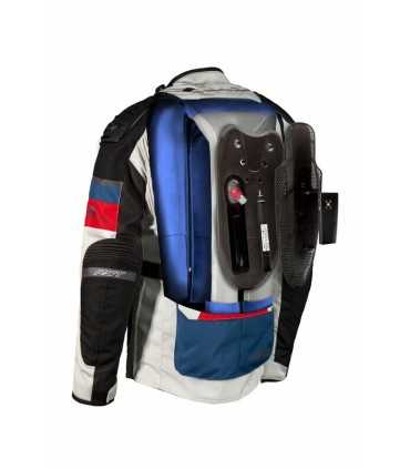 Touring motorcycle jacket RST Adventure-X Airbag blue