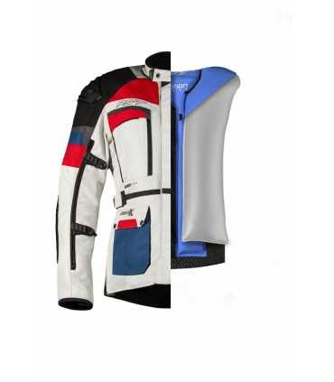 Touring motorcycle jacket RST Adventure-X Airbag blue