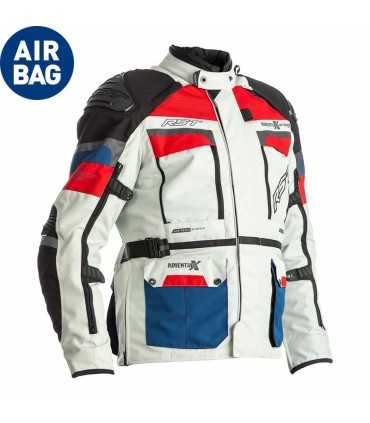 Touring motorcycle jacket RST Adventure-X Airbag blue