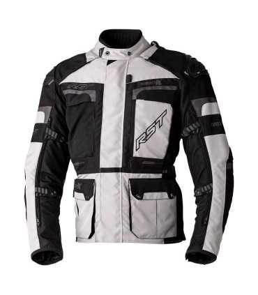 Touring motorcycle jacket RST Adventure-X Airbag gray