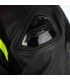 Giacca pelle moto RST Sabre airbag nera gialla