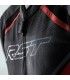 RST Sabre airbag leather jacket black red